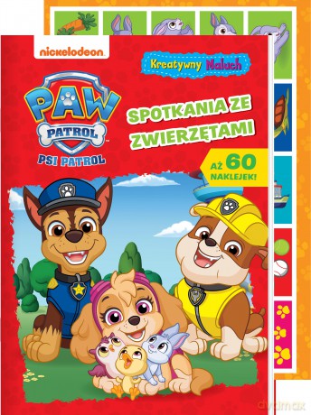 Spotkania ze zwierzętami. Psi Patrol. Kreatywny Maluch [KSIĄŻKA]