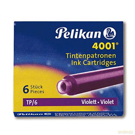 Naboje atramentowe Pelikan 4001 Fioletowy [SZKOŁA]