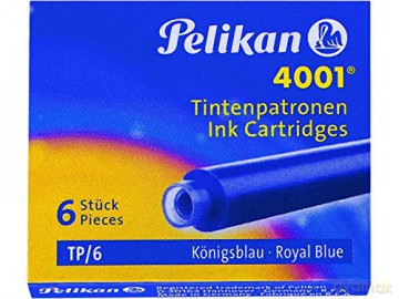 Naboje atramentowe Pelikan 4001 Niebiesko - czarne [SZKOŁA]