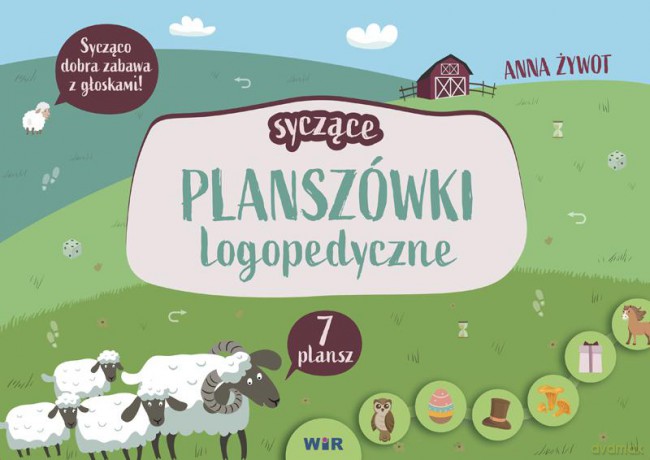 Syczące planszówki logopedyczne - Anna Żywot [KSIĄŻKA]