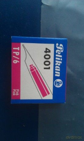 Naboje atramentowe Pelikan 4001 Różowy [SZKOŁA]