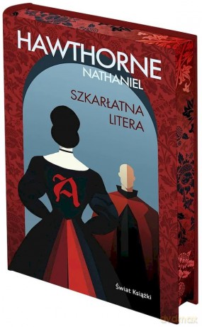 Szkarłatna litera (okładka ilustrowana) - Nathaniel Hawthorne [KSIĄŻKA]