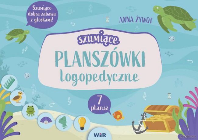 Szumiące planszówki logopedyczne - Anna Żywot [KSIĄŻKA]