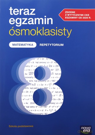 Teraz Egzamin Ośmoklasisty 2025/2026 Matematyka Repetytorium - Jerzy Janowicz [KSIĄŻKA]