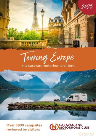 Touring Europe 2025 In a Caravan, Motorhome or Tent wer. angielska [KSIĄŻKA]