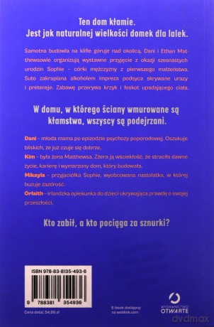 W domu kłamców - Kelsey Cox [KSIĄŻKA]