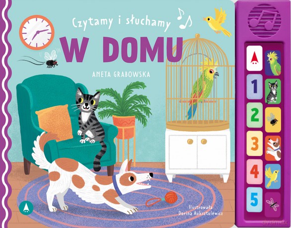W domu. Czytamy i słuchamy - Aneta Grabowska [KSIĄŻKA]