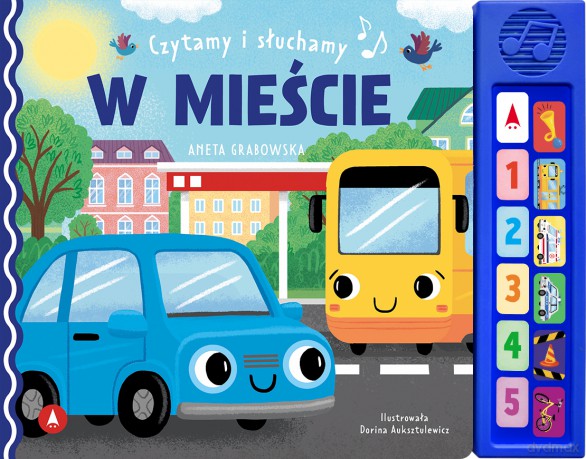 W mieście. Czytamy i słuchamy - Aneta Grabowska [KSIĄŻKA]