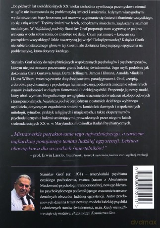 Najdalsza podróż. Misterium i świadomość śmierci - Stanislav Grof [KSIĄŻKA]