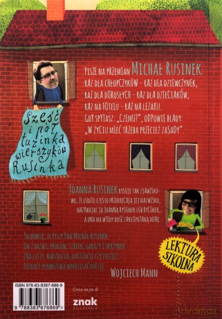 Wierszyki domowe. Sześć i pół tuzinka wierszyków Rusinka - Michał Rusinek, Joanna Rusinek [KSIĄŻKA]