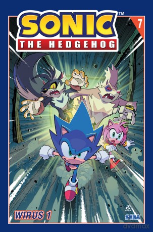 Wirus 1. Sonic the Hedgehog (Tom 7) - Ian Flynn, Tracy Yardley, Adam Bryce Thomas [KSIĄŻKA]