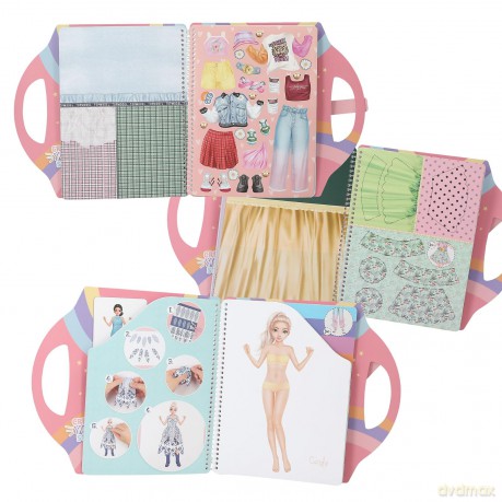 Zestaw Dress Me UP Top Model Collage Book 13574A [KSIĄŻKA]
