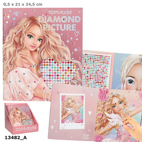 Zestaw kreatywny Diamond Picture Top Model 13482A [KSIĄŻKA]