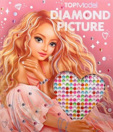 Zestaw kreatywny Diamond Picture Top Model 13482A [KSIĄŻKA]