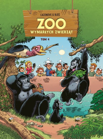 ZOO wymarłych zwierząt (Tom 4) - Christophe Cazenove, Jean-Christoph Grenon [KSIĄŻKA]