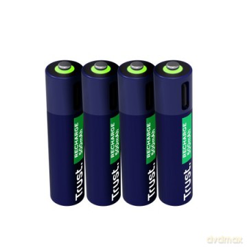 Baterie 4P AAA USB-C