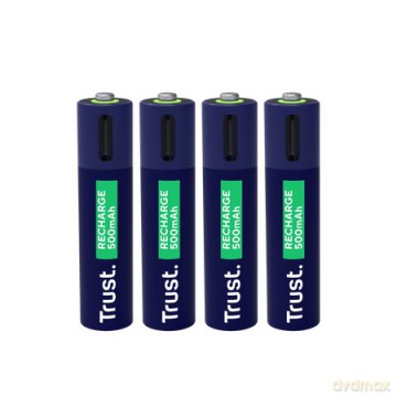 Baterie 4P AAA USB-C