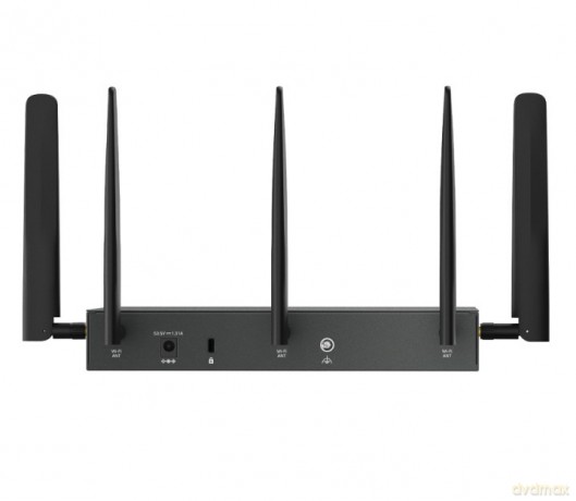 Brama sieciowa gigabitowa Omada 4G+ Cat6 AX3000 VPN with 4-Port PoE+PORT: 1× Gigabit SFP WAN/LAN Port, 1× Gigabit RJ45 WAN Port, 4× Gigabit WAN/LAN