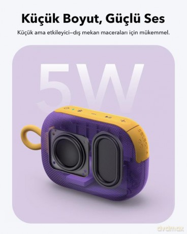 Głośnik Soundcore GO SELECT 4 Bluetooth fioletowy