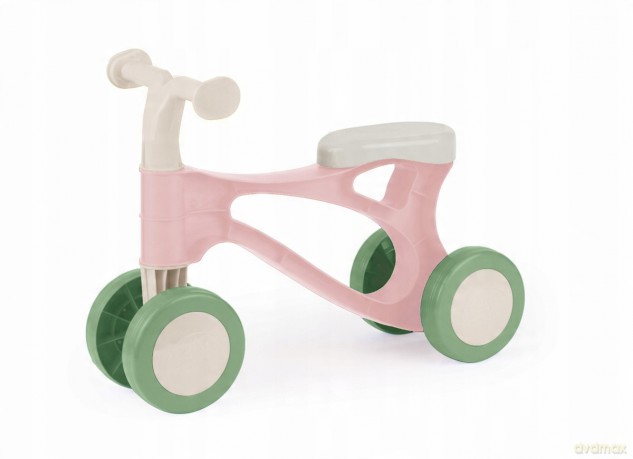 Jeździk rowerek pastelowy różowy