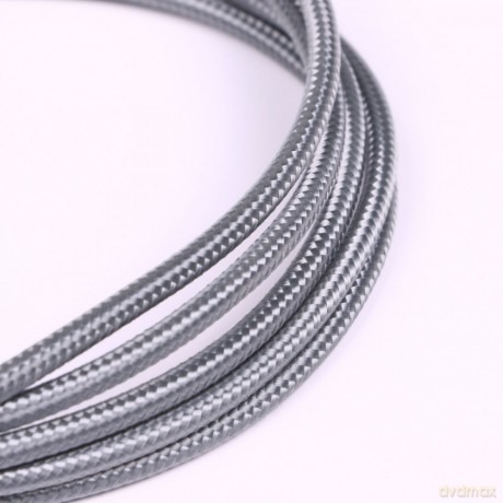 Kabel USB-Micro USB 1.5 m grafitowy sznurek
