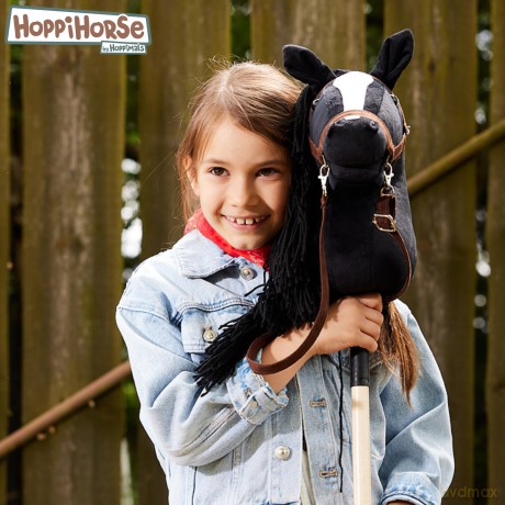 Koń na kiju Hobby Horse HOPPIHORSE A4 Chestnut - brąz, maść kasztanowata