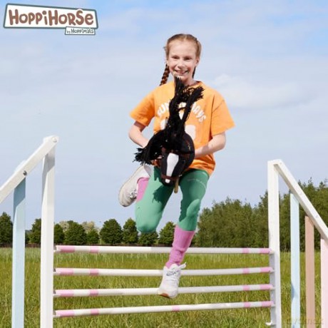 Koń na kiju Hobby Horse HOPPIHORSE A4 Chestnut - brąz, maść kasztanowata