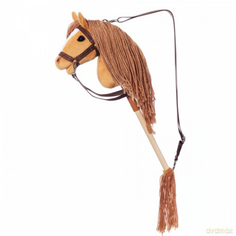 Koń na kiju Hobby Horse HOPPIHORSE A4 Chestnut - brąz, maść kasztanowata