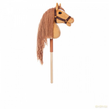 Koń na kiju Hobby Horse HOPPIHORSE A4 Chestnut - brąz, maść kasztanowata