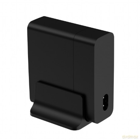 Ładowarka uniwersalna 75W GaN 2xUSB-A 4xUSB-C szybkie ładowanie czarna