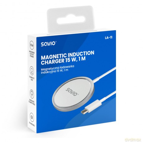 Magnetyczna ładowarka indukcyjna 15 W LA-11 [ŁADOWARKA]