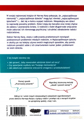 Najszczęśliwszy śpioch w okolicy - Harvey Karp [KSIĄŻKA]