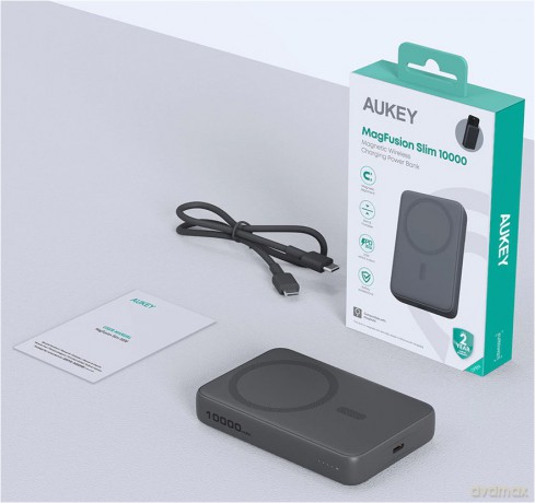 PB-MS04 Gray Qi2 MagSafe PowerBank 10000mAh 20W PD