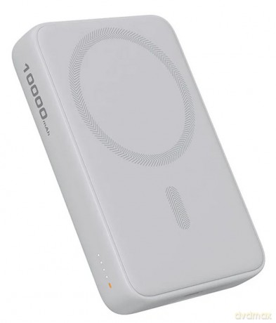 PB-MS04 White Qi2 MagSafe PowerBank 10000mAh 20W PD