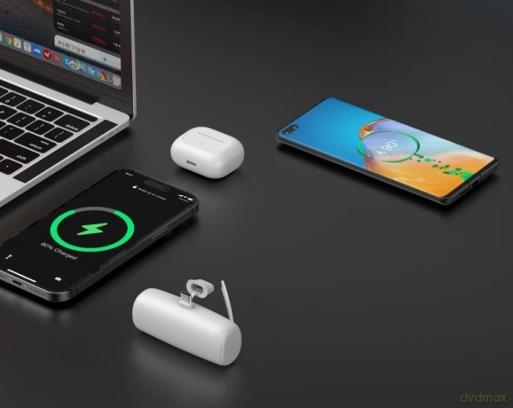 Powerbank P5 PLUG-IN (5 000mAh 10W) bezpośrednie podpięcie do telefonu za pomocą złącza USB-C