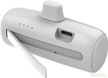 Powerbank P5 PLUG-IN (5 000mAh 10W) bezpośrednie podpięcie do telefonu za pomocą złącza USB-C