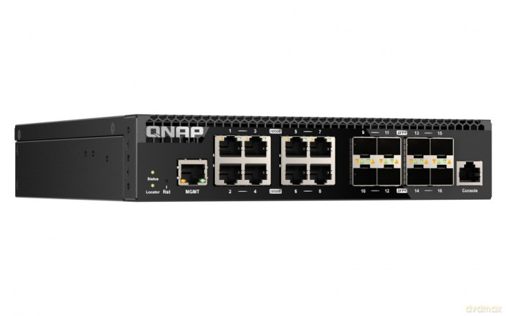 Przełącznik zarządzany sieciowo QSW-M3216R-8S8T-EU 8x 10GbE RJ45 8x10GbE SFP+