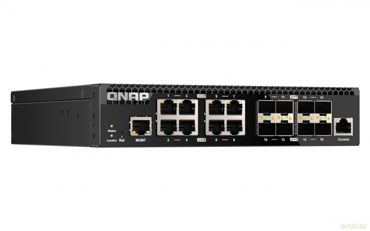 Przełącznik zarządzany sieciowo QSW-M3216R-8S8T-EU 8x 10GbE RJ45 8x10GbE SFP+