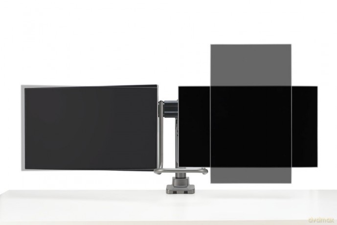 Ramię do monitora podwójne SmartFit
