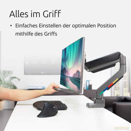 Ramię do monitora podwójne SmartFit