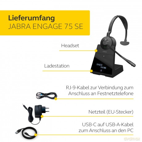 Słuchawki Engage 75 SE Mono
