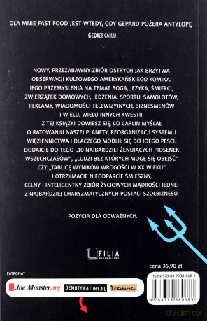 Napalm i żelki - George Carlin [KSIĄŻKA]