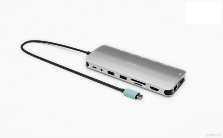 Stacja dokująca USB-C Metal Nano 3x Display Dock 2x HDMI 1x USB-C video Power Delivery 140W