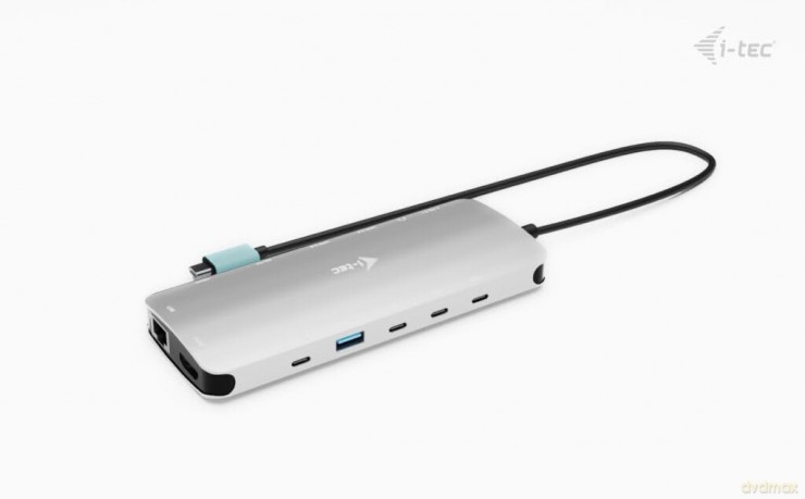 Stacja dokująca USB-C Metal Nano 3x Display Dock 2x HDMI 1x USB-C video Power Delivery 140W