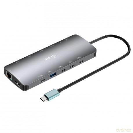 Stacja dokująca USB-C Metal Nano 3x Display Dock 2x HDMI 1x USB-C video Power Delivery 140W + i-tec Universal Charger 140 W