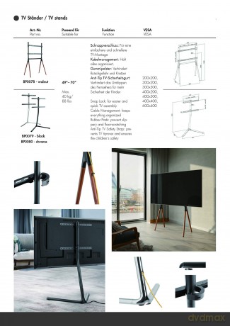 Uchwyt na monitor 13-27 cali, aluminium