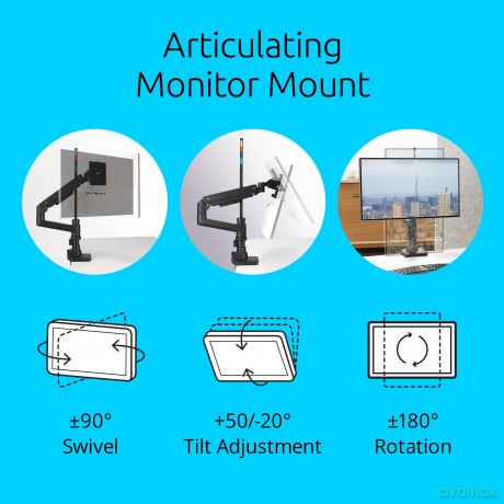 Wytrzymałe ramię do monitora SmartFit