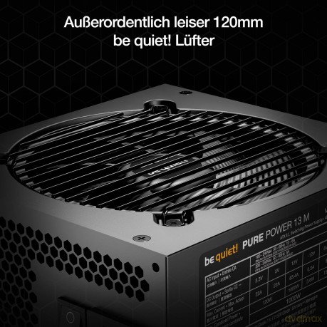 Zasilacz Pure Power 13 M 1000W ATX 3.1 80+ GOLD