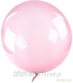 Balon Bubble różowy
