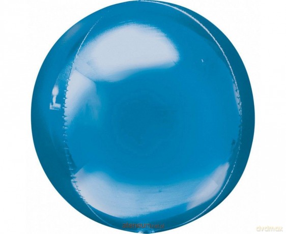 Balon foliowy kula niebieska 38 cm